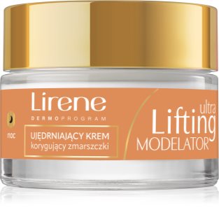 Lirene Ultra Lifting Modelator crema notte rassodante per la correzione delle rughe 50 ml