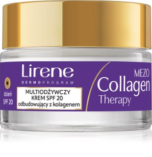 Lirene Mezo Collagen Therapy hranilna dnevna krema za zrelo kožo SPF 20 50 ml