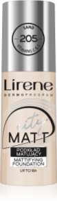 Lirene City Matt fond de teint fluide matifiant effet lissant teinte 205 Sand 30 ml