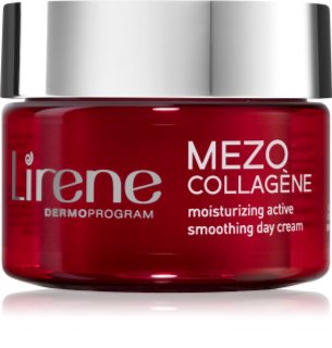 Lirene Mezo Collagène crème de jour hydratante effet lissant SPF 10 40+ 50 ml