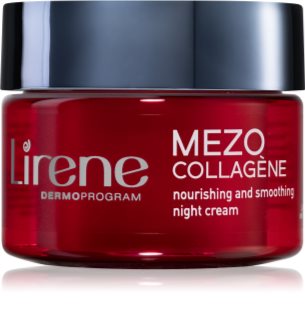 Lirene Mezo Collagène noční vyhlazující krém s regeneračním účinkem 50 ml