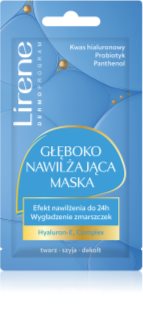 Lirene Face Mask Hyaluron-E Complex máscara de hidratação profunda 8 ml