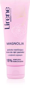 Lirene Magnolia crème hydratation intense mains et ongles 75 ml