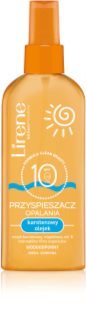 Lirene Sun óleo protetor para acelerar o bronzeado SPF 10 150 ml
