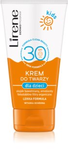 Lirene Sun care creme solar facial para crianças SPF 30 50 ml