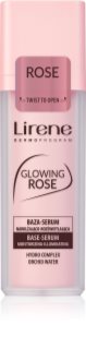 Lirene Base Glowing Rose bőrvilágosító alapozó szérum 30 ml