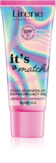 Lirene Mineral minerální tónovací krém pro normální až smíšenou pleť SPF 15 nude 30 ml
