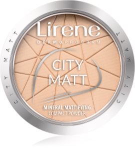 Lirene City Matt poudre matifiante teinte 02 Natural 9 g