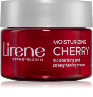 Lirene Hydration & Nourishment Moisturizing Cherry ľahký osviežujúci hydratačný krém s čerešňou a citrónom 50 ml