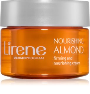 Lirene Hydration & Nourishment Nourishing Almond hydratisierende und nährende Creme zur Erhöhung der Hautelastizität 50 ml