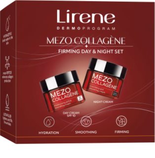 Lirene Mezo Collagène Firming Day & Night Set lahjasetti ihoa kiinteyttämään