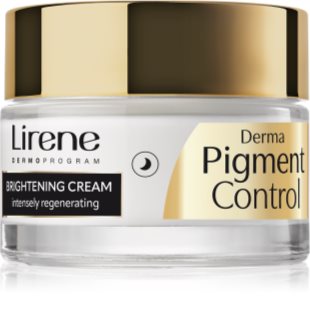 Lirene Derma Pigment Control Brightening Night Cream aufhellende Nachtcreme Für hyperpigmentierte Haut 50 ml