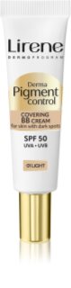 Lirene Derma Pigment Control Covering BB Cream SPF 50 BB crème illuminatrice anti-taches pigmentaires