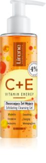 Lirene Vitamin Energy C+E exfoliační čisticí gel 150 ml