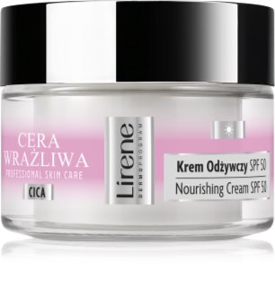 Lirene Sensitive skin Feuchtigkeitscreme für empfindliche Haut SPF 50 50 ml