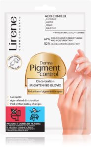 Lirene Derma Pigment Control Brightening Gloves luvas anti-manchas de pigmentação 1 par