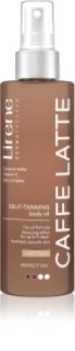 Lirene Perfect Tan samoopaľovací olej na telo Caffe Latte 200 ml