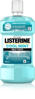 Listerine Cool Mint Mild Taste burnos skalavimo skystis be alkoholio