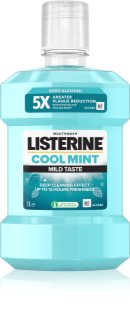 Listerine Cool Mint Mild Taste elixir bocal sem álcool