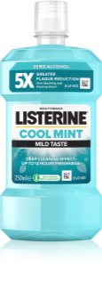 Listerine Cool Mint Mild Taste mouthwash without alcohol