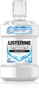 Listerine Advanced White Mild Taste Mundwasser mit bleichender Wirkung
