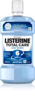 Listerine Stay White mouthwash with whitening effect flavour Arctic Mint 500 ml