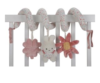 Little Dutch Miffy Fluffy Lucky Blossom Activity Spiral kontrastná závesná hračka 0 m+ Pink 1 ks