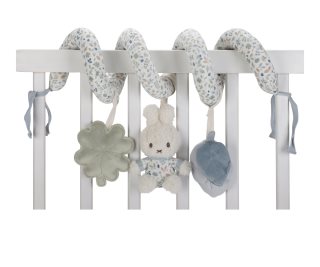 Little Dutch Miffy Fluffy Lucky Leaves Activity Spiral kontrastná závesná hračka 0 m+ Blue 1 ks