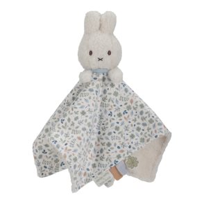 Little Dutch Miffy Fluffy Lucky Leaves Cuddle Cloth uspávačik 0 m+ Blue 1 ks