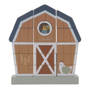Little Dutch Little Farm Stacking Farmhouse розвивальна іграшка 12 m+ 1 кс
