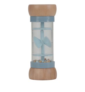 Little Dutch Forest Friends Rain Rattle hrkálka 3 m+ Blue 1 ks