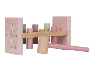 Little Dutch Fairy Garden Pounding Bench стукалка 12 m+ 1 кс