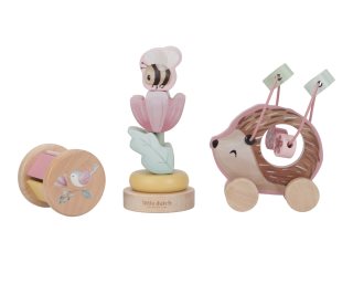 Little Dutch Fairy Garden Gift Box Wood dárková sada pro miminka 12 m+