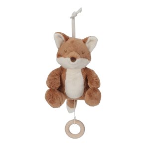 Little Dutch Forest Friends Musical Pull Toy kontrastná závesná hračka s melódiou 0 m+ 1 ks
