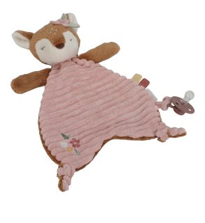 Little Dutch Fairy Garden Cuddle Cloth uspávačik so sponou 0 m+ Pink 1 ks