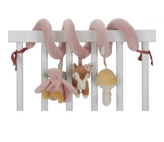 Little Dutch Fairy Garden Activity Spiral kontrastná závesná hračka 0 m+ Pink 1 ks