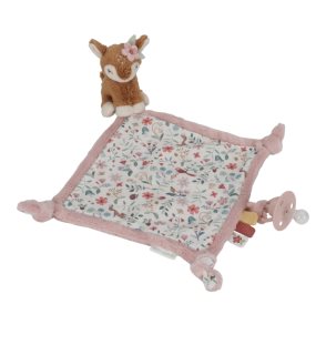Little Dutch Fairy Garden Cuddle Cloth uspávačik so sponou 0 m+ Pink 1 ks