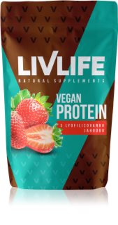 LivLife Vegan Protein rostlinný protein příchuť Vanilla 245 g