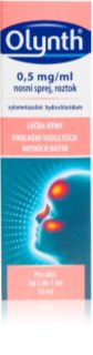 Olynth Olynth 0,5 mg/ml nosní sprej, roztok při akutní, alergické rýmě, při nadměrné tvorbě hlenu 10 ml