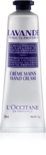 L’Occitane Lavender Hand Cream krém na ruce a nehty s bambuckým máslem 30 ml