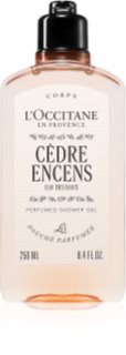 L’Occitane Cèdre Encens Perfumed Shower Gel sprchový gél 250 ml
