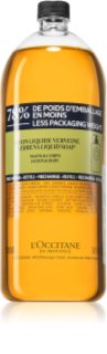 L’Occitane Shea Verbena jabón líquido para manos con manteca de karité Refill 500 ml