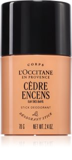 L’Occitane Cèdre Encens Stick Deodorant tuhý dezodorant 70 g