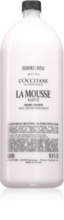 L’Occitane Shea Butter La Mousse flüssige Cremeseife für die Hände