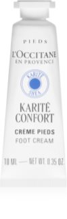 L’Occitane Shea Butter Comfort Foot Cream intenzívny krém na nohy