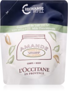 L’Occitane Almond Milk Concentrate feszesítő testkrém Refill 200 ml