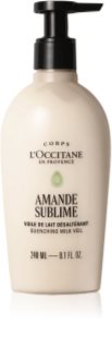 L’Occitane Amande Sublime Quenching Milk Veil hydrating body lotion 240 ml
