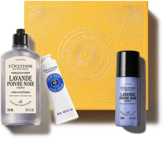 L’Occitane Lavande Poivre Noir Body Set zestaw upominkowy dla kobiet