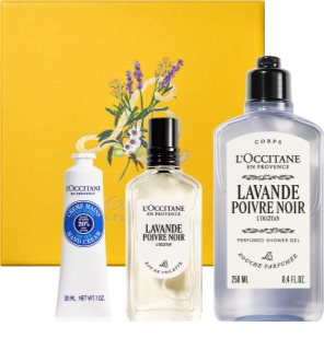 L’Occitane Lavande Poivre Noir coffret para homens