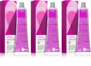 Londa Professional Permanent Color Extra Rich barva za lase ugodno pakiranje odtenek 7/18